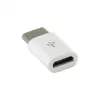Sbox AD.USB-C W Micro USB 2.0 F. -> TYPE C M. Valge