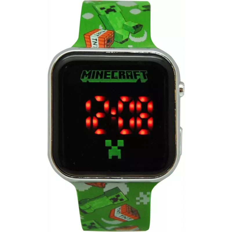 Laste digitaalne käekell Euroswan Minecraft LED mudel 065786