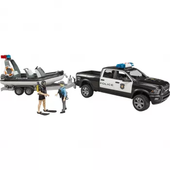 Dodge RAM 2500 politseipikap paadiga