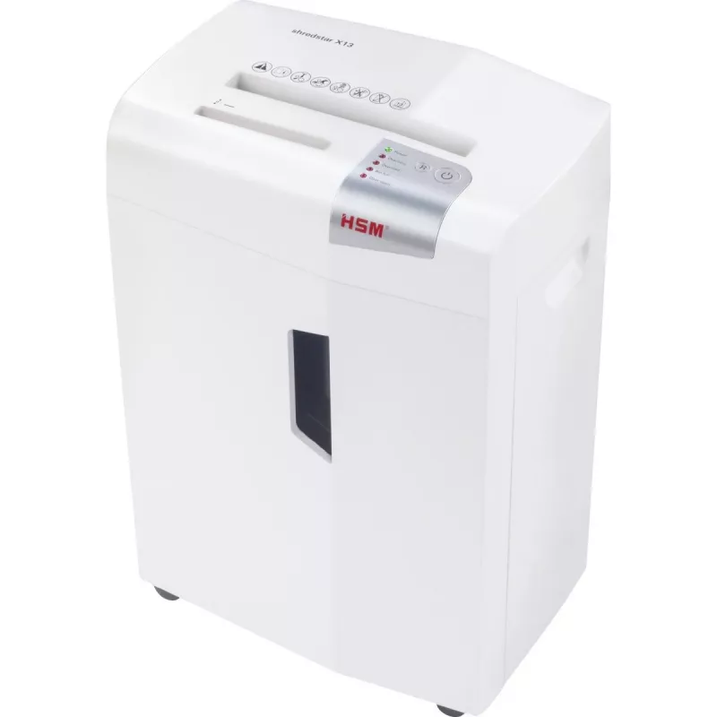 HSM shredstar X13 dokumendipurustaja, 4 x 37 mm + eraldi CD-lõikemehhanism