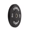 HMS Fitness BBR10 1 tk olümpia kummikattega raskusketas