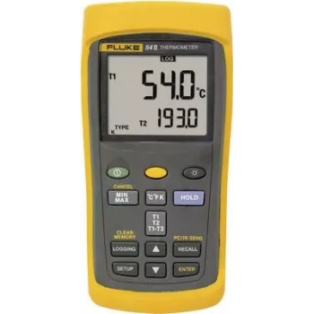 Fluke 54 II B - °C - Must - Kollane - AA - 1000 h - -10 - 50 °C - -40 - 60 °C (3821081)