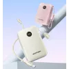 Akupank Vention 20000mAh 22,5W — 2× USB‑C, 1× USB‑A, beež