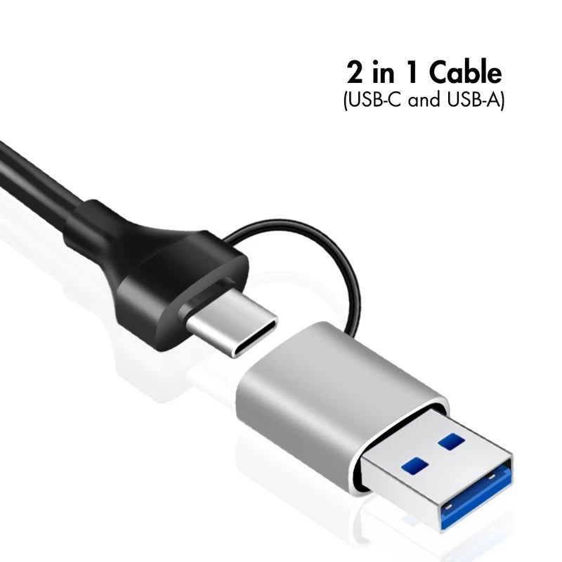 USB-A/-C to 2,5G Ethernet adapter, hall