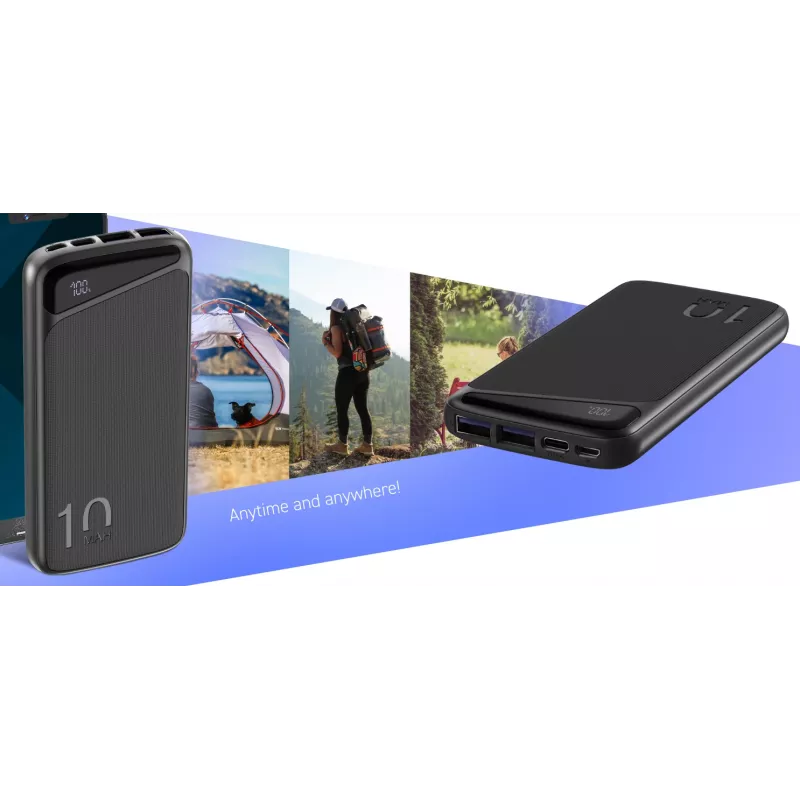 Kaasaskantav akupank Navitel PWR10 MX Must 10000 mAh