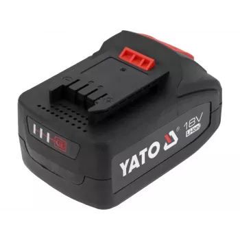 Aku juhtmeta tööriistadele YATO YT-828463 — Li‑Ion 18V 4Ah, punane, laadimisnäidik