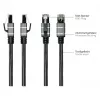 Good Connections Ethernet-kaabel USB-C RJ45, antratsiit, 2,0m