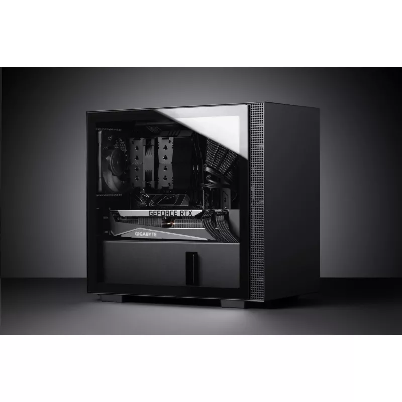CPU jahuti Noctua NH-D9L CHROMAX.Must — 92 mm ventilaator, 400–2000 p/min, 22,6 dB, mõõdud 95×95×110 mm, kaal 531 g