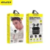 AWEI Bluetooth 5.0 T29 TWS kõrvaklapid + laadimisdokk must/must