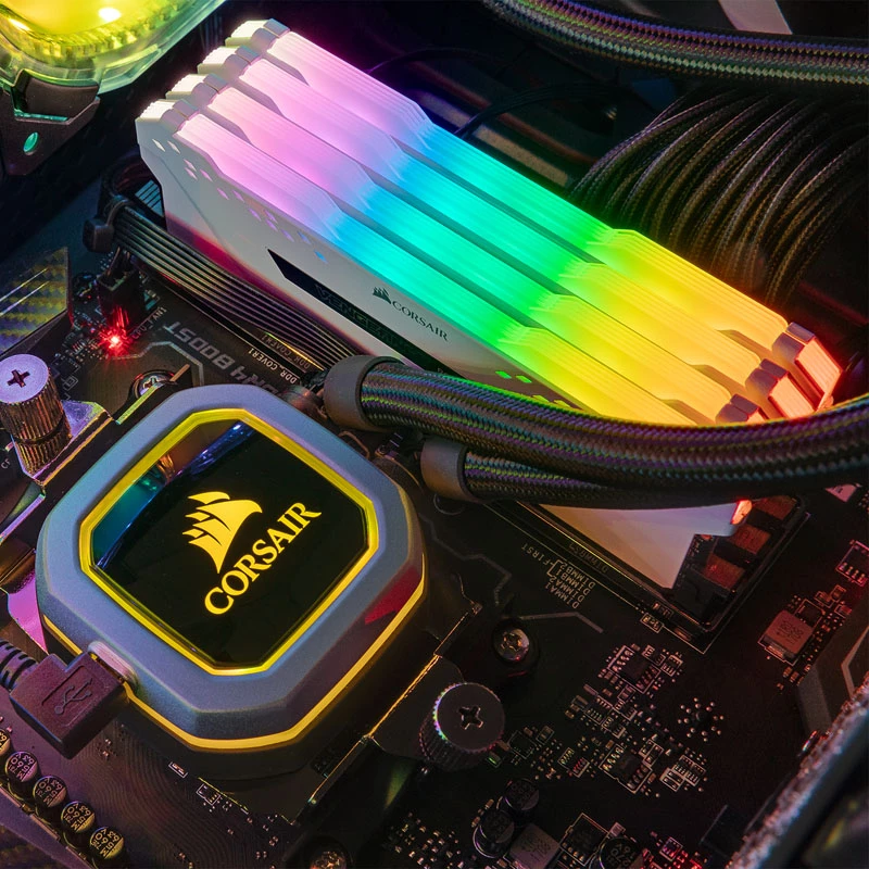 Corsair CMWLEKIT2W arvutikorpuse osa Universal RGB Light Enhancement Kit