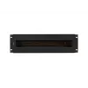 Kaablihalduspaneel Lanberg AK-VDP103-B terasest must 482,5 mm