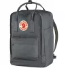 Vabaaja seljakott Fjällräven Kanken Laptop 15 tolli, hall — 280×160×400 mm, polüamiid/PP/vinüül