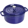 Staub 24 cm ümmargune malmkookott tumesinine