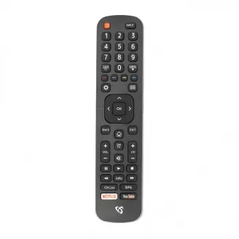 SBOX kaugjuhtimispult RC-01405 ühildub erinevate Hisense TV mudelitega