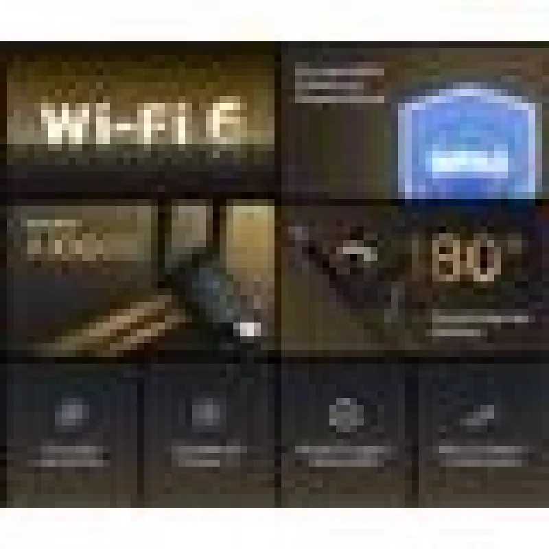 Wi‑Fi USB adapter MERCUSYS MA72XH AX1800 suure võimendusega antennidega, USB-A plug-and-play