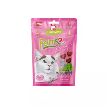 Kassimaiused Fox4Pets GRANATAPET FeiniSnack part ja kassinaeris, lihane tahke kotike, 50 g, suhkruvaba, gluteenivaba