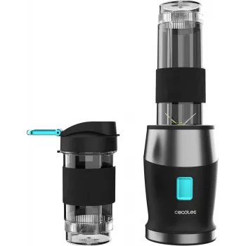 Cecotec Blender | Power Titanium 900 ProGo | Laua- | 900 W | Kogumaht 2x0,57 L | Jääpurustus | Must