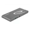 Docking Station DeLOCK USB USB-C DP 1.4 Triple 4K Display