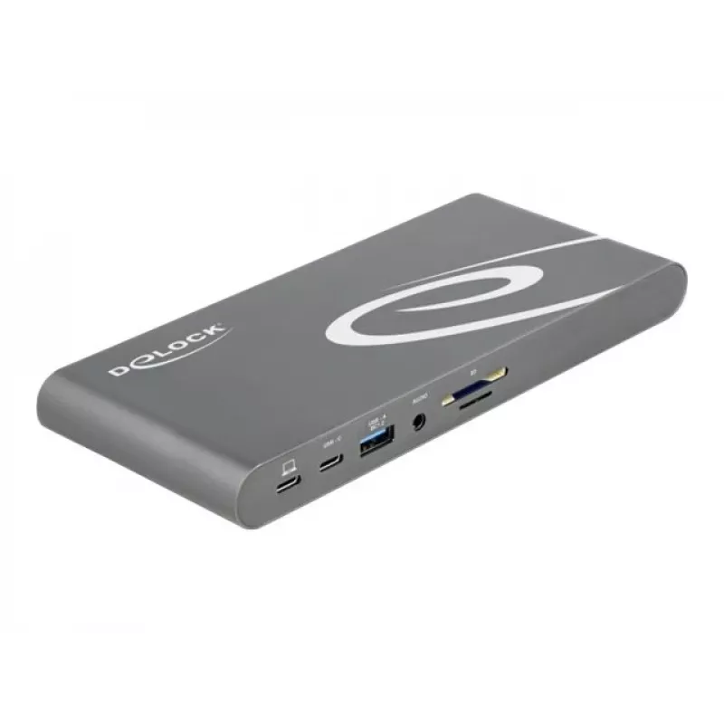 Docking Station DeLOCK USB USB-C DP 1.4 Triple 4K Display