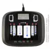 Akulaadija everActive NC-900U Universal DC — laeb AA, AAA, C, D, 9V, kuni 6 elementi, must