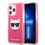 Karl Lagerfeld KLHCP13XTPECPI Iphone 13 Pro Max 6,7 kõva ümbris fuksia/FUSCHIA Choupette pea