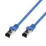 Extralink Patch Cord Cat.8.1 S/FTP 5m 40G sinine vask võrgukaabel