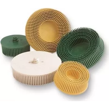 3M Roloc Bristle Brush 76mm K120 RD-ZB White VE5 (7100138306)