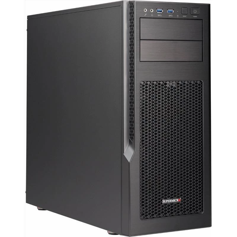 Arvutikorpus Supermicro SuperChassis GS5A-754K Midi Tower Must, Hall