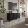 Cama VOLARE kummut 151 x 39 x 75 cm must