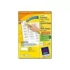 AVERY Zweckform QuickPEEL universaalsed sildid, 48 x 21 mm valge, ääris ümberringi, ProNature – FSC-sertifitseeritud (3650)