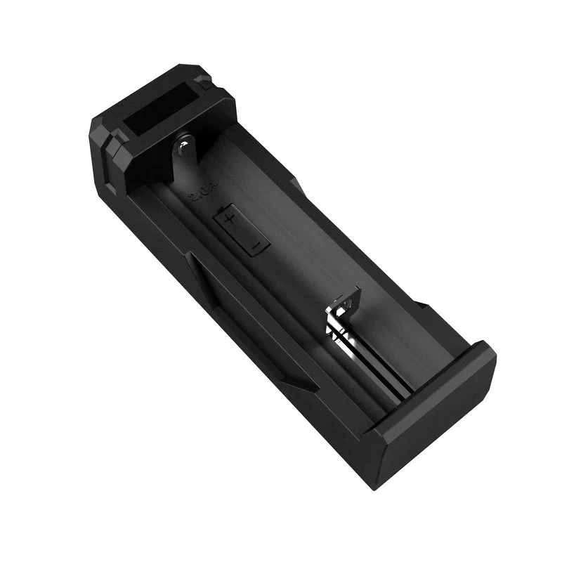 Aku laadija XTAR SC1 ühe pesaga USB‑C Li‑ion 18650 elementidele, 1-pesaline, must