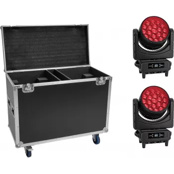 LED komplekt EUROLITE TMH-H760 2x IP-reitinguga ratastega kohvriga