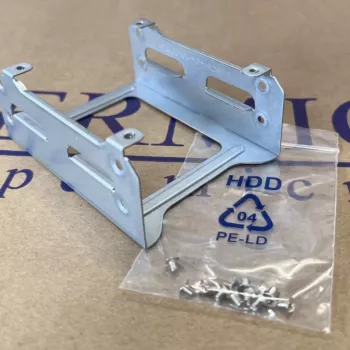HDD-korpus Supermicro MCP-220-51401-0N 2,5-tollisele kettale, hõbedane, ühe pesaga