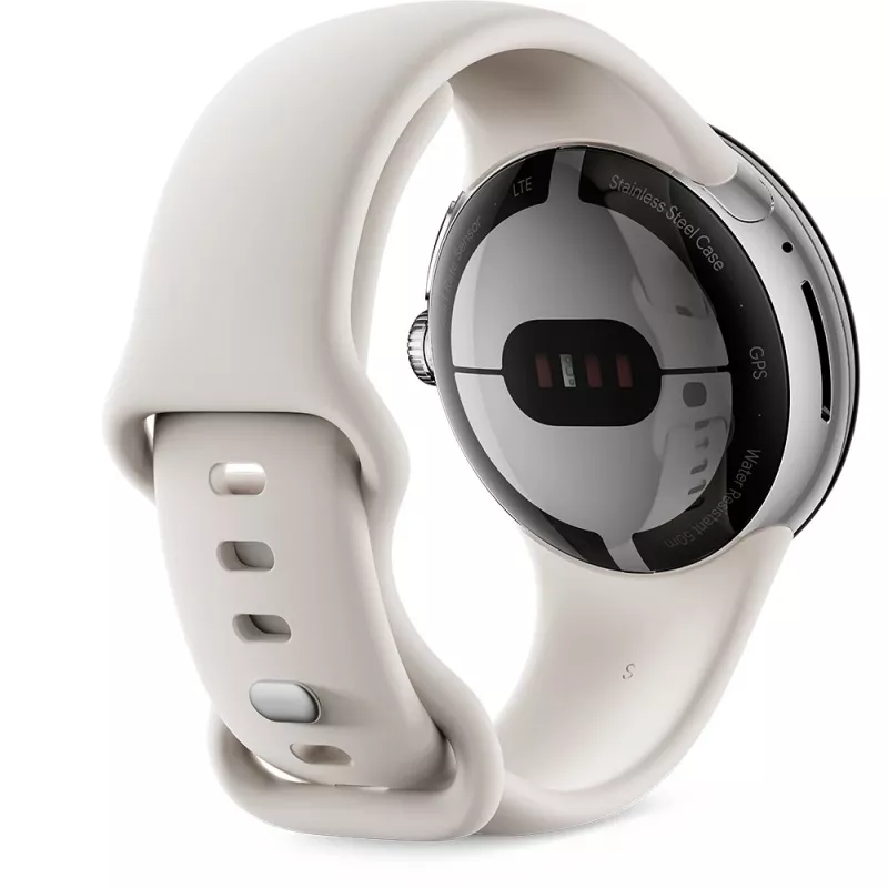 Google - Nutirihm - Väike / Suur - Chalk - Google Pixel Watchile (GA03264-WW)