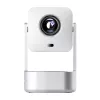 EXTRALINK SMART Projektor CINEMA&KARAOKE IMS360 1920X1080P ANDROID 13 Projektor filmide, mängude ja muusika jaoks koos 2 MIKROFONIGA Valge 300 Luumenit LCD