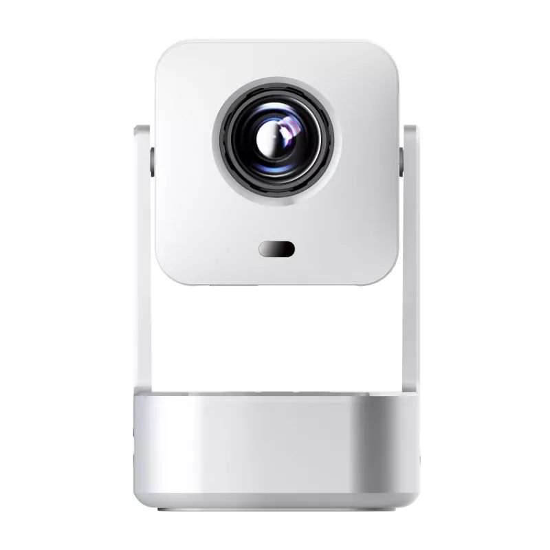 EXTRALINK SMART Projektor CINEMA&KARAOKE IMS360 1920X1080P ANDROID 13 Projektor filmide, mängude ja muusika jaoks koos 2 MIKROFONIGA Valge 300 Luumenit LCD