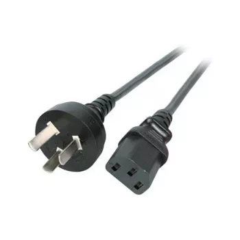 EFB-Elektronik toitejuhe Hiina - C13 180°, must, 1,8 m, 3 x 0,75 mm² Tootja: EFB Elektronik (EK492.1,8V2)