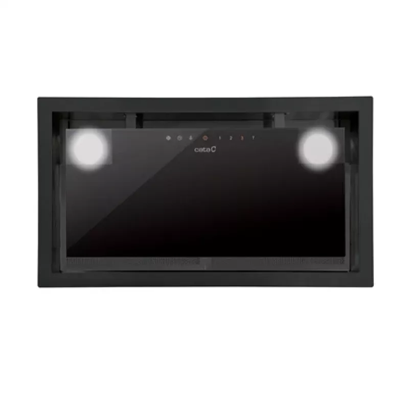 Sissepaigaldatav õhupuhasti CATA GC DUAL BK — 492 mm laius, 1200 m³/h, metallfilter, 50 dB