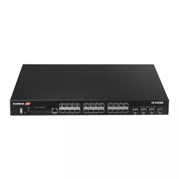 Võrgukommutaator EDIMAX FS-5428X — 24 Gigabit SFP porti, 4 × 10GbE SFP+ porti