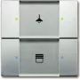Busch Jaeger Puuteandur 2/4-suunaline Multifunktsionaalne 6126/02-866 (6116-0-0190)