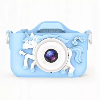 Extralink lastekaamera H29 Single Blue, 1080P 30fps, 2.0-tolline ekraaniga digikaamera