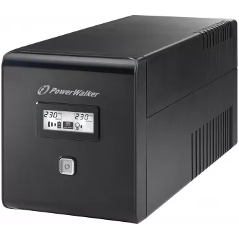 PowerWalker VI 1000 LCD 1 kVA 600 W 4 pistikupesa