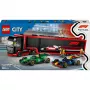 LEGO CITY 60445 F1 - Veok koos RB20 ja AMR24 F1 autodega