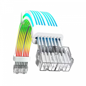 Gamemax | PSU pikenduskaabel | VGA/CPU 2x8PIN-B | Valge