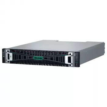 HPE MSA 2070 SFF 2x10/25GbE iSCSI 4-port Cntrl 12x3.84TB SSD 4x10Gb iSCSI XCVR 46TB salvestusmassiiv