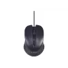 Juhtmega täissuuruses klaviatuur Gembird KBS-UM-04 USB QWERTY US English hiirega, must, 1,5 m kaabel