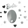 Peegelseinakleeps Paladone PP13751BR Barbie disain – dekoratiivne isekleepuv peegelkleeps