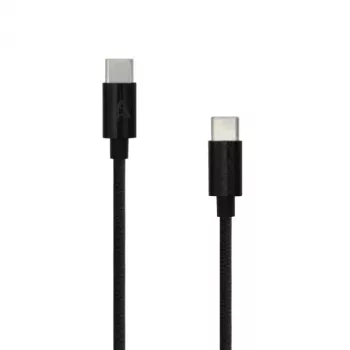 USB USB-C kaabel SBOX 3 m, USB-C kuni USB-C, must
