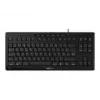 Klaviatuur CHERRY STREAM TKL USB AZERTY Prantsuse Must Juhtmega 94 klahviga