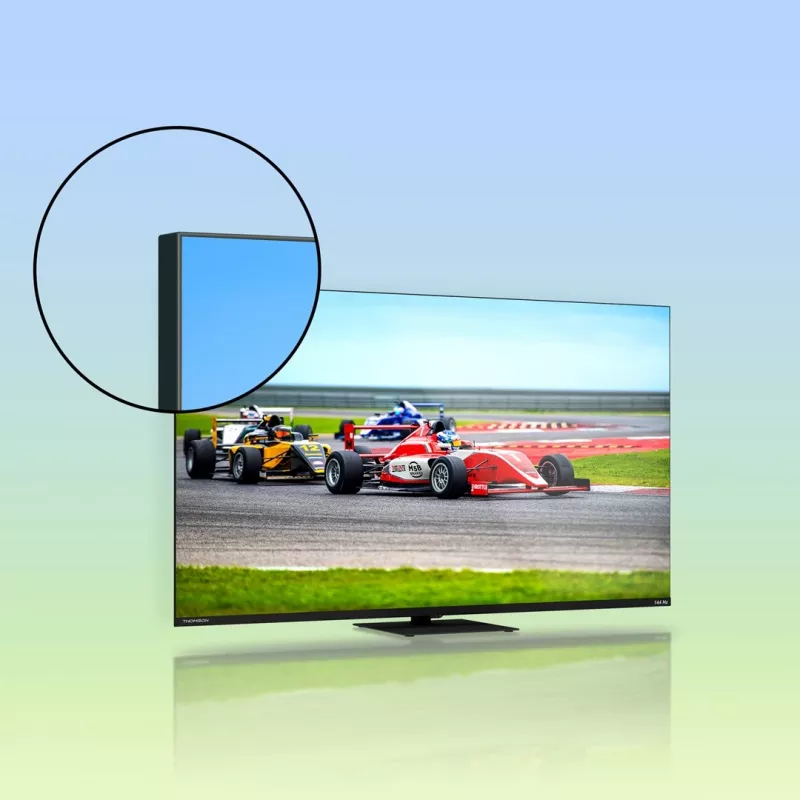 Thomson Q70 seeria 55QG7C14 teler 139,7 cm (55 inch) 4K Ultra HD Smart TV Wi-Fi must 350 cd/m²